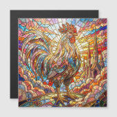 Golden Rooster of Light Crowing mosaic  (Front/Back)
