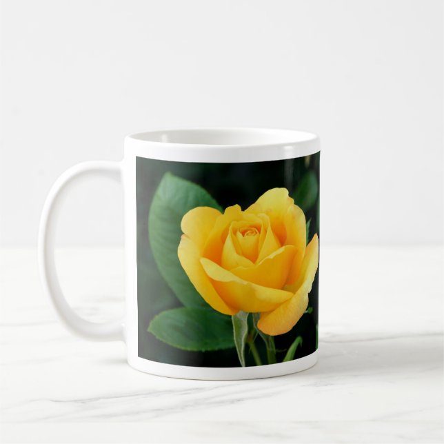 Golden Rose 23 Mug (Left)