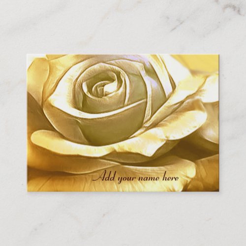 Golden Rose_ Business Cards