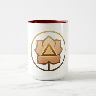 Golden Rose Delta 7 Peach Stream Frequency Mug