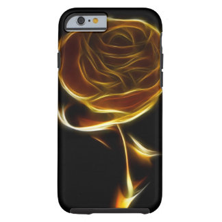 Golden Rose Designed with Vector Software Tough iPhone 6 Case