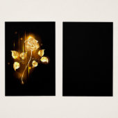 Golden rose ( gold rose ) (Front & Back)