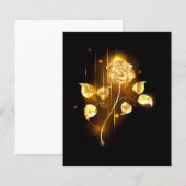 Golden rose ( gold rose ) (Front/Back)