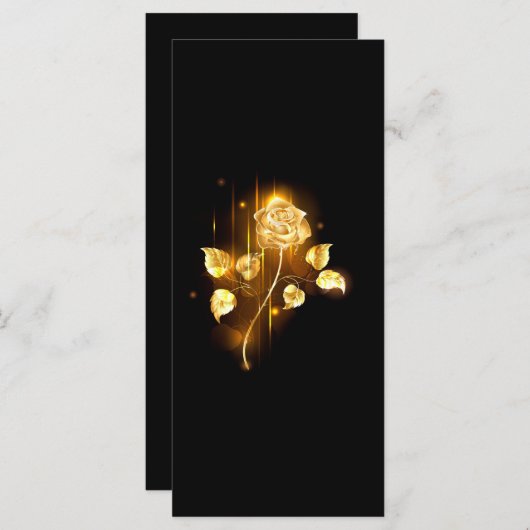 Golden rose ( gold rose ) (Front/Back)