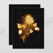 Golden rose ( gold rose ) (Front/Back)