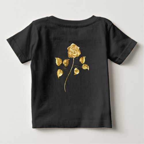 Golden rose  gold rose  baby T_Shirt