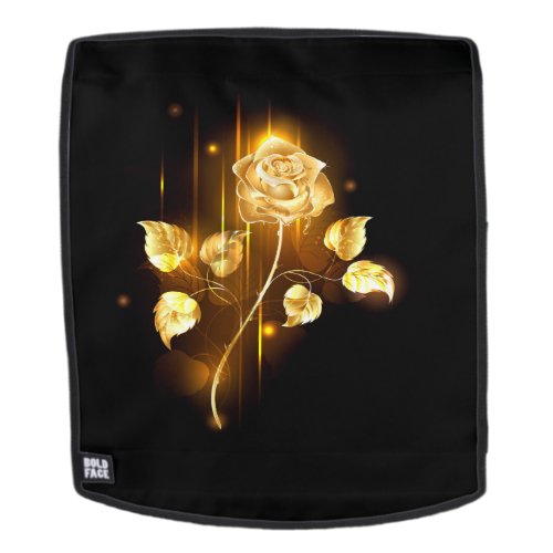 Golden rose  gold rose  backpack