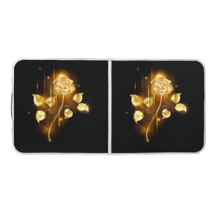 Golden rose ( gold rose ) beer pong table