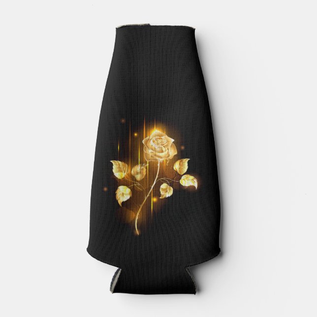 Golden rose ( gold rose ) bottle cooler (Front)