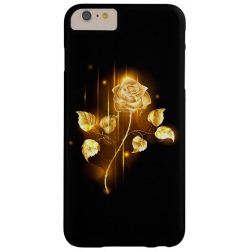 Golden rose  gold rose  barely there iPhone 6 plus case