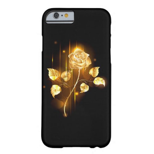 Golden rose  gold rose  barely there iPhone 6 case