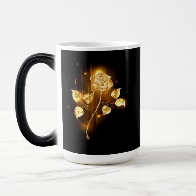 Golden rose ( gold rose ) color morph mug  (Left)