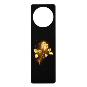 Golden rose ( gold rose ) door hanger