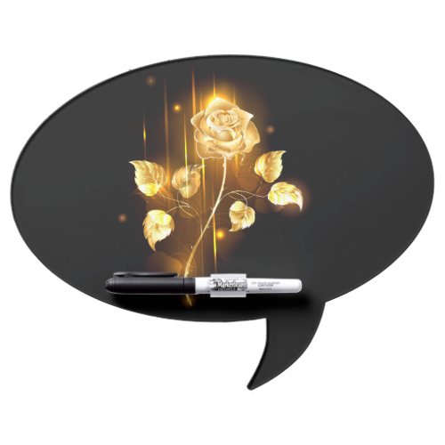 Golden rose  gold rose  dry erase board