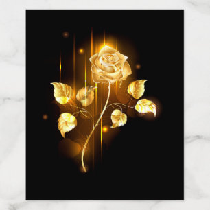 Golden rose ( gold rose ) envelope liner