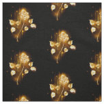 Golden rose ( gold rose ) fabric