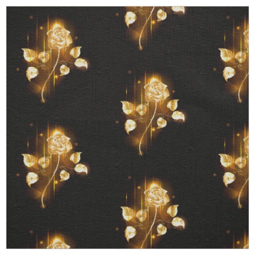 Golden rose ( gold rose ) fabric