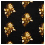 Golden rose ( gold rose ) fabric