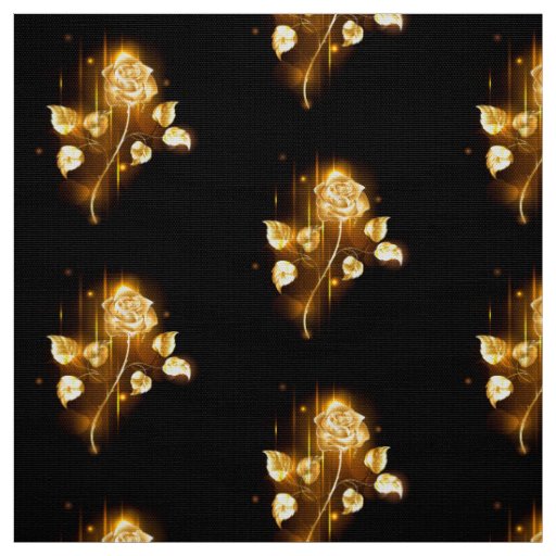 Golden rose ( gold rose ) fabric