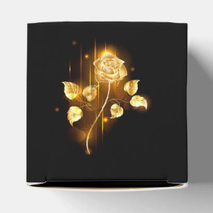 Golden rose ( gold rose ) favor boxes