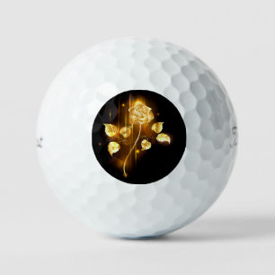 Golden rose ( gold rose ) golf balls