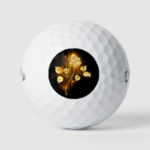 Golden rose ( gold rose ) golf balls