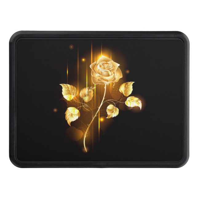 Golden rose ( gold rose ) hitch cover (Front)