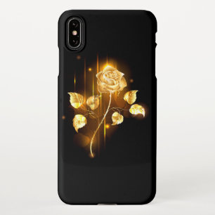 Golden rose ( gold rose ) iPhone XS max case