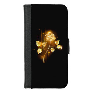 Golden rose ( gold rose ) iPhone 8/7 wallet case