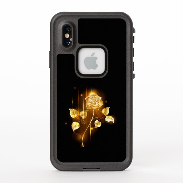 Golden rose ( gold rose ) LifeProof iPhone case (Back)