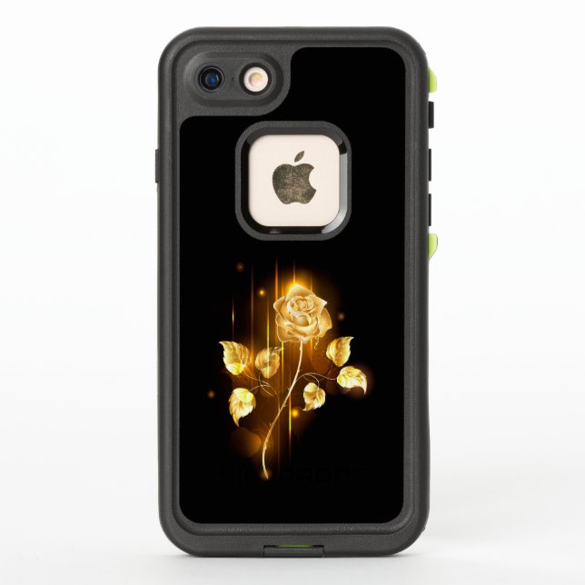 Golden rose ( gold rose ) LifeProof iPhone case (Back)