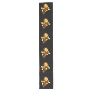 Golden rose ( gold rose ) long table runner