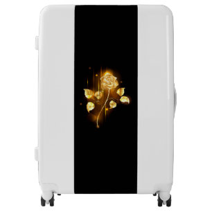 Golden rose ( gold rose ) luggage
