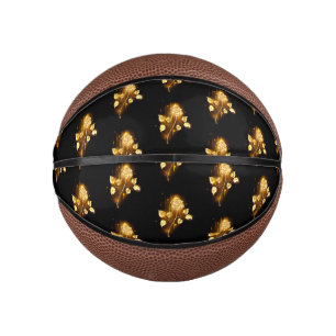 Golden rose ( gold rose ) mini basketball