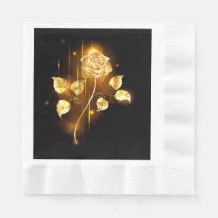 Golden rose ( gold rose ) napkins