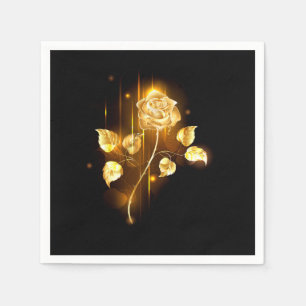 Golden rose ( gold rose ) napkins