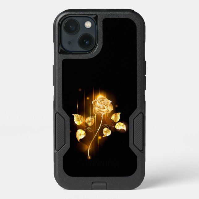 Golden rose ( gold rose ) otterbox iPhone case (Back)