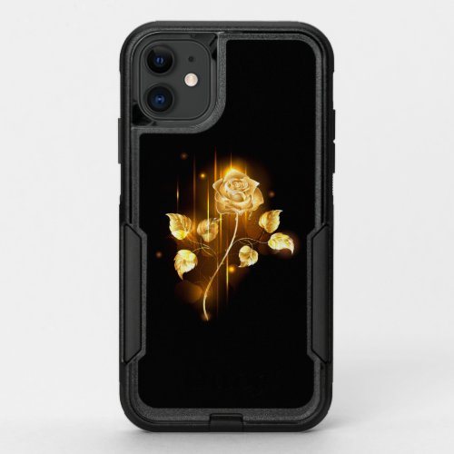 Golden rose  gold rose  OtterBox commuter iPhone 11 case