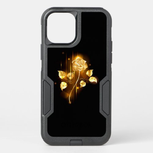 Golden rose  gold rose  OtterBox commuter iPhone 12 pro case