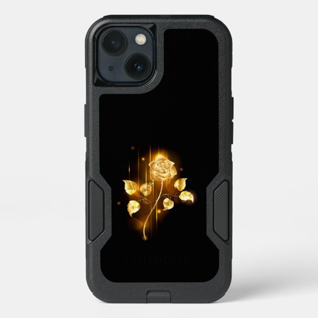 Golden rose ( gold rose ) otterbox iPhone case (Back)