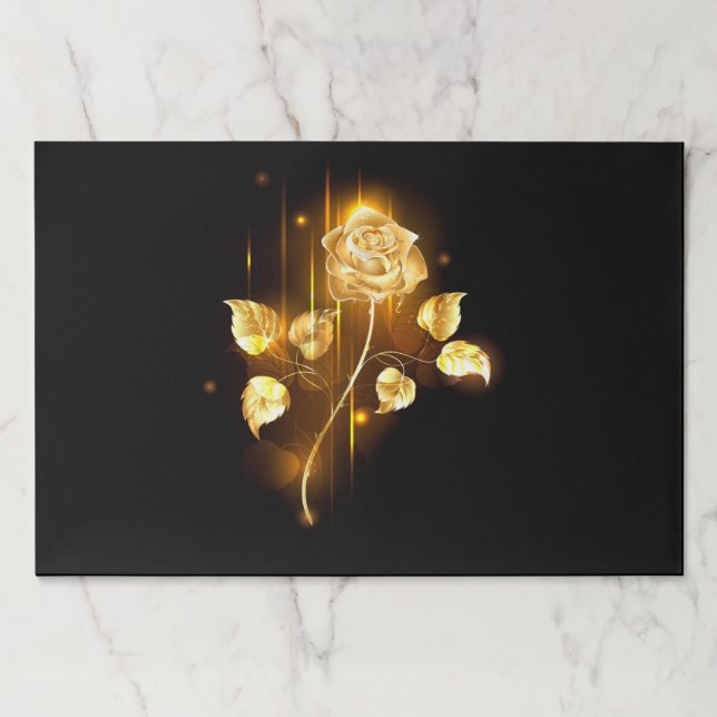 Golden rose ( gold rose ) paper pad (Front)