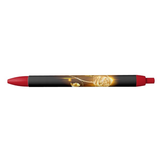 Golden rose ( gold rose ) pen (Front)