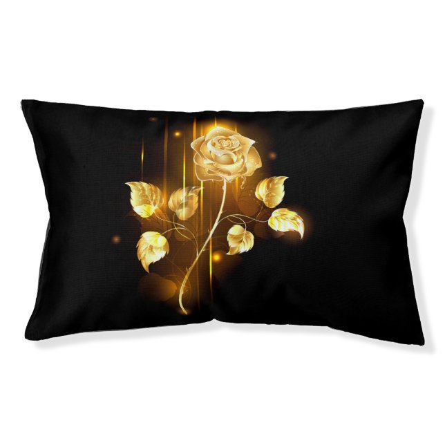 Golden rose ( gold rose ) pet bed (Front)