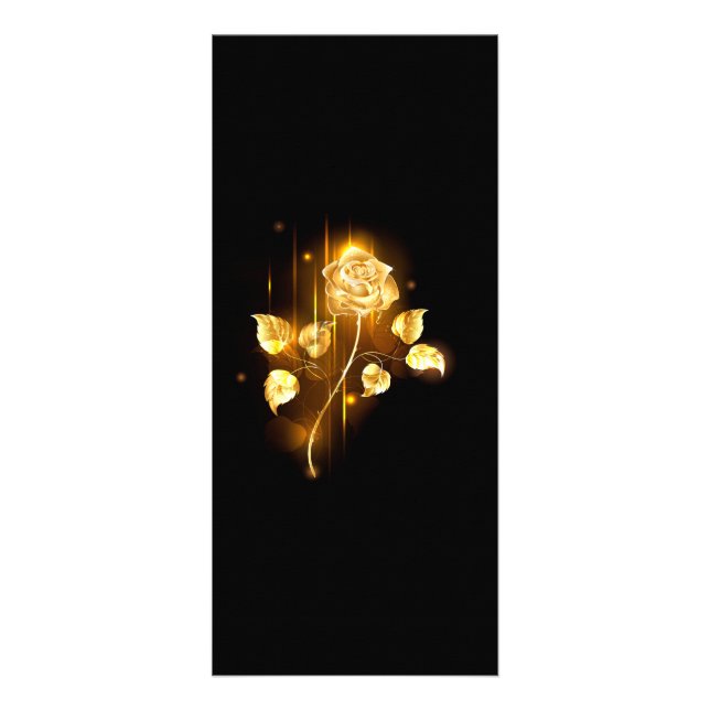 Golden rose ( gold rose ) rack card (Front)