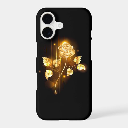 Golden rose ( gold rose ) samsung galaxy case (Back)