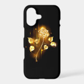Golden rose ( gold rose ) samsung galaxy case (Back)