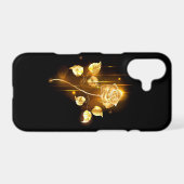 Golden rose ( gold rose ) samsung galaxy case (Back Horizontal)