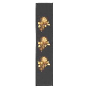 Golden rose ( gold rose ) short table runner