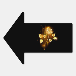 Golden rose ( gold rose ) sign