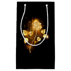 Golden rose ( gold rose ) small gift bag